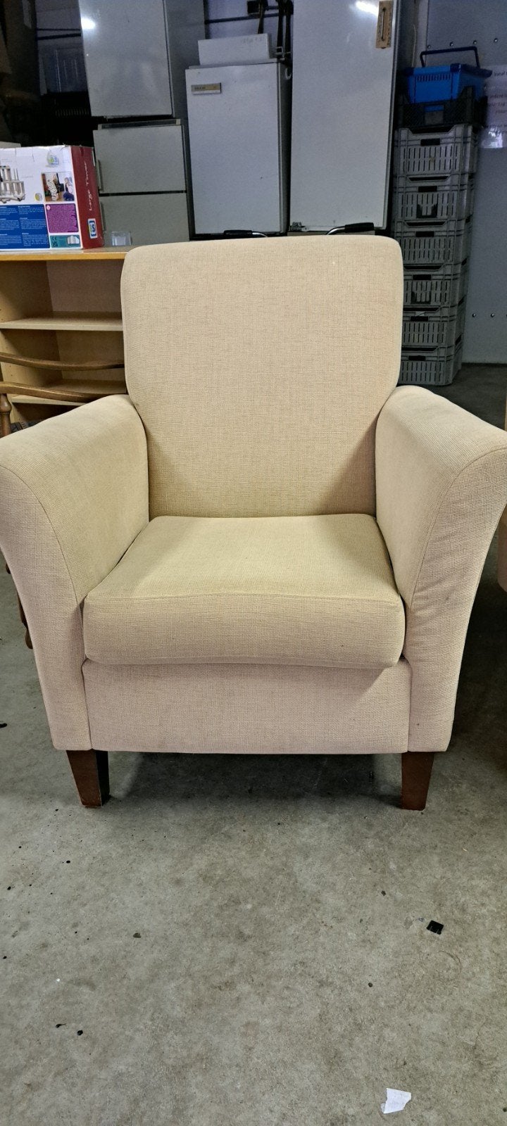 2 comfortabele fauteuils -, Ophalen, Zo goed als nieuw, Stof, 50 tot 75 cm