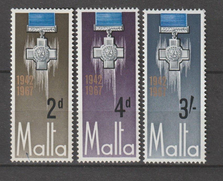 TSS Kavel 340070 Malta   pf minr 350-352, Ophalen, Malta, Postfris