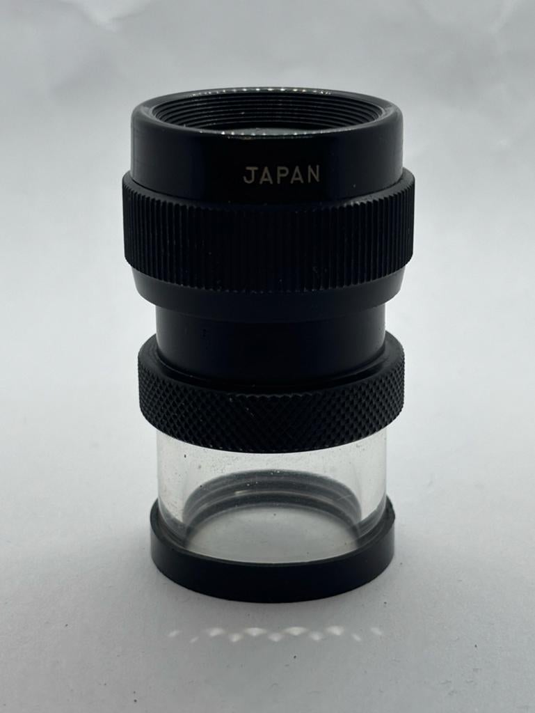 Vintage Japanse Precisie Meetloep Peak Scale Loupe 7X, Ophalen of Verzenden, Zo goed als nieuw, Vergrootglas of Loep