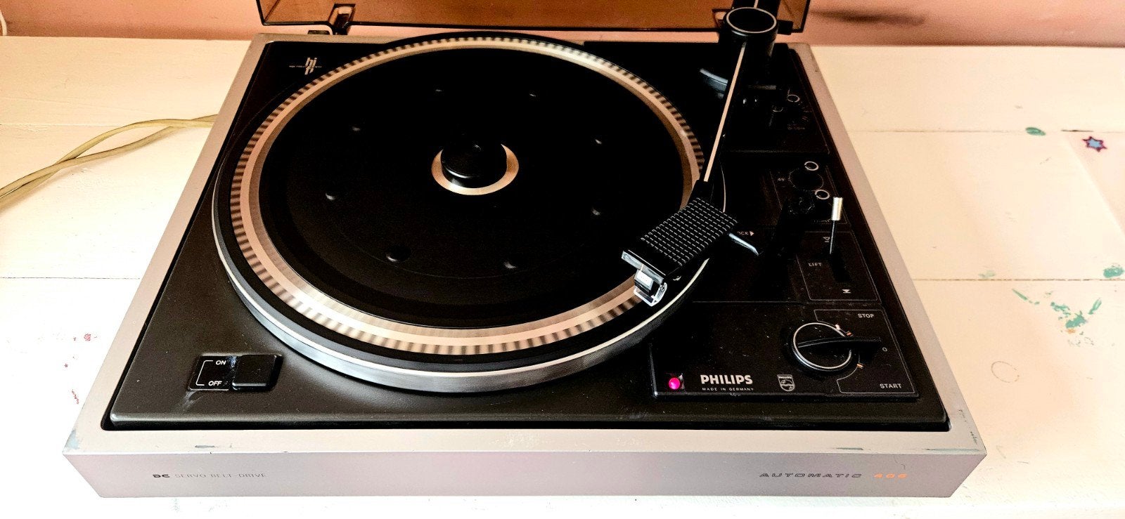 Philips GA 406 Platenspeler, Audio, Tv en Foto, Platenspelers, Philips, Gebruikt, Automatisch, Ophalen of Verzenden
