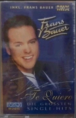 Gezocht Frans Bauer Cassettebandje Te Quiero, Ophalen of Verzenden, Zo goed als nieuw, Overige genres, 1 bandje