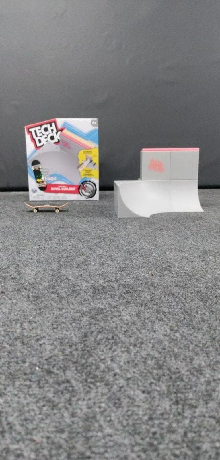 Tech Deck Bowl Builder X-Connect Park Creator, Ophalen of Verzenden, Gebruikt, Skateboard