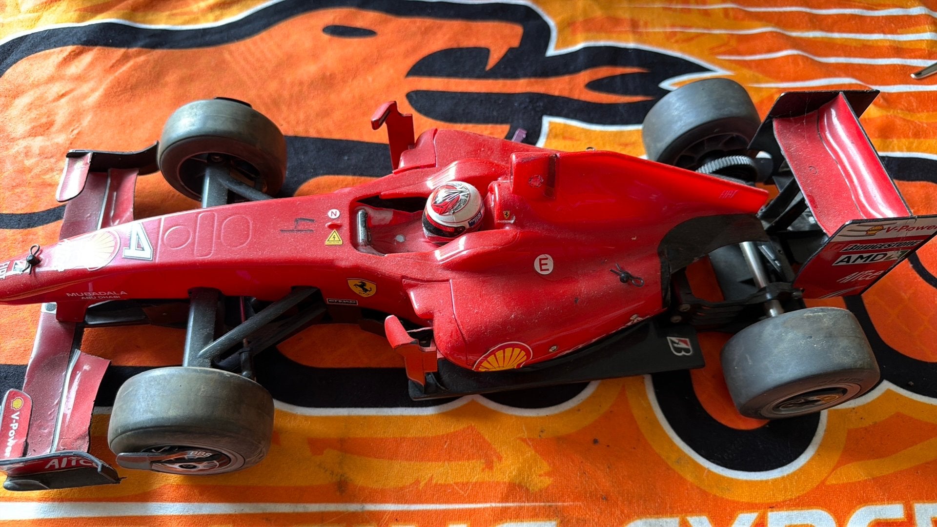 Vintage 1/10 F1 nu 75,00 euro weg is weg, Hobby en Vrije tijd, Elektro, B, Ophalen of Verzenden, Schaal 1:10