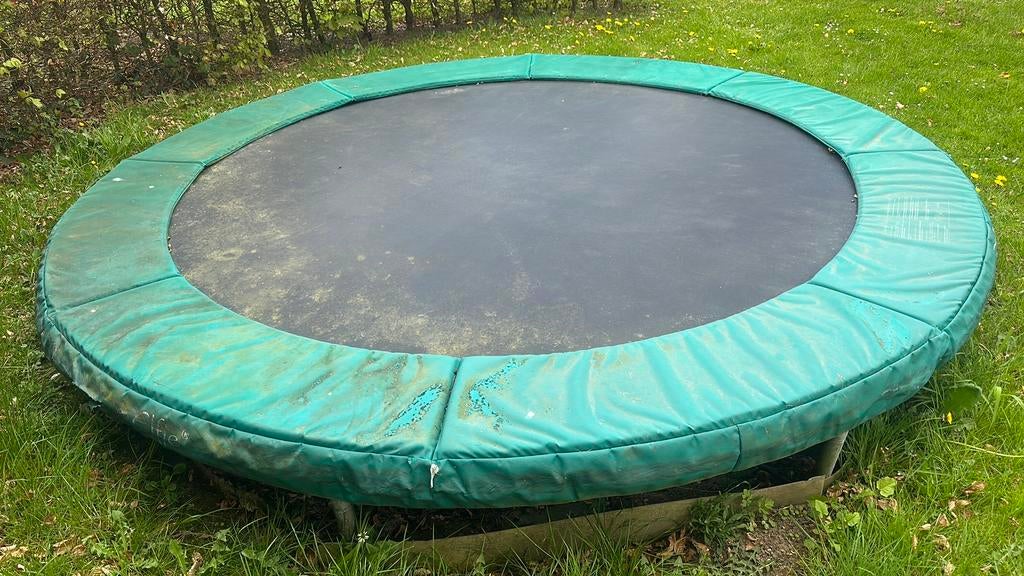 Elfje trampoline 360 cm, Ophalen of Verzenden, Gebruikt