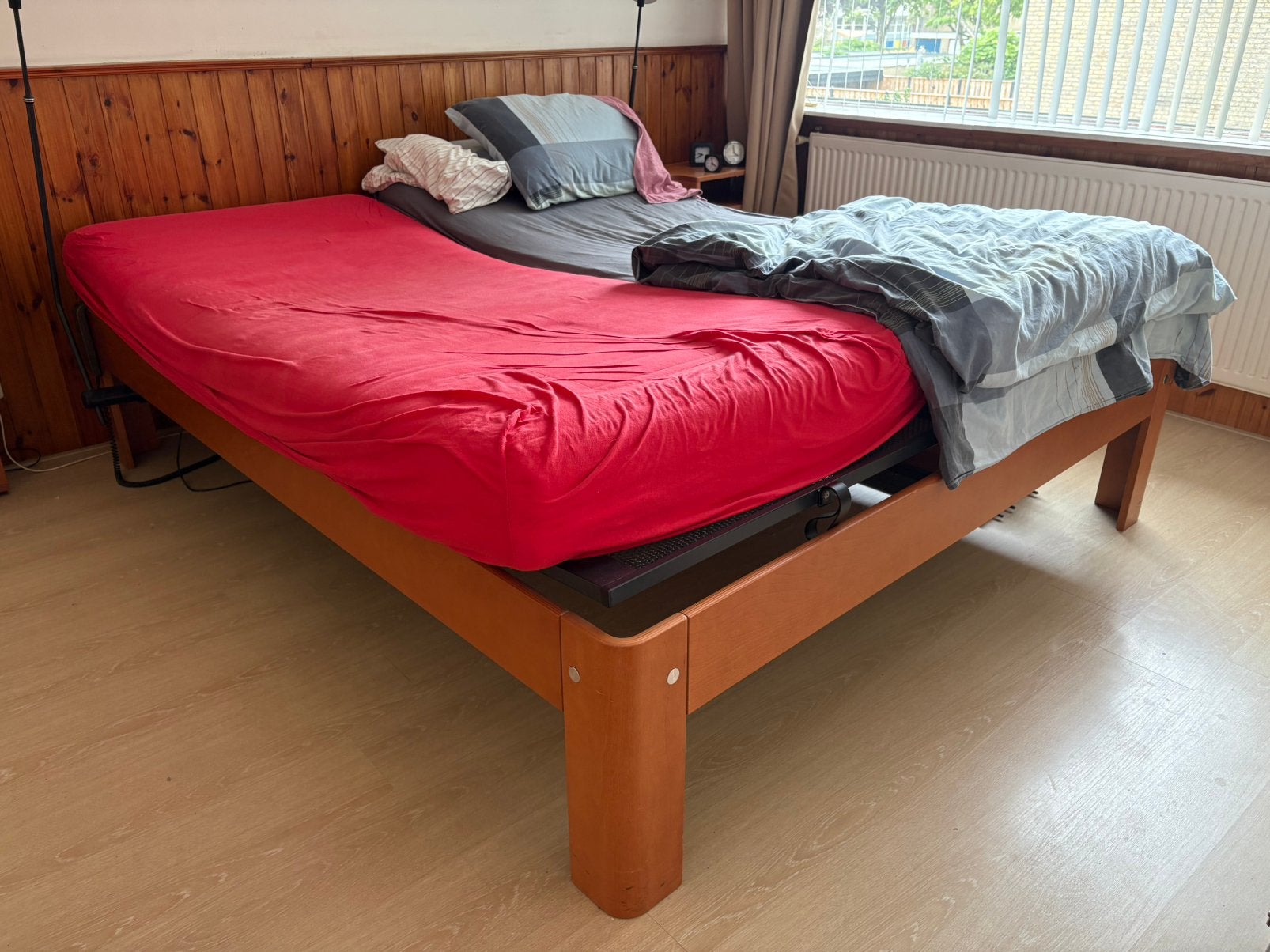 Auping Auronde 2000 bed, Huis en Inrichting, Ophalen, Overige kleuren, Tweepersoons, 180 cm