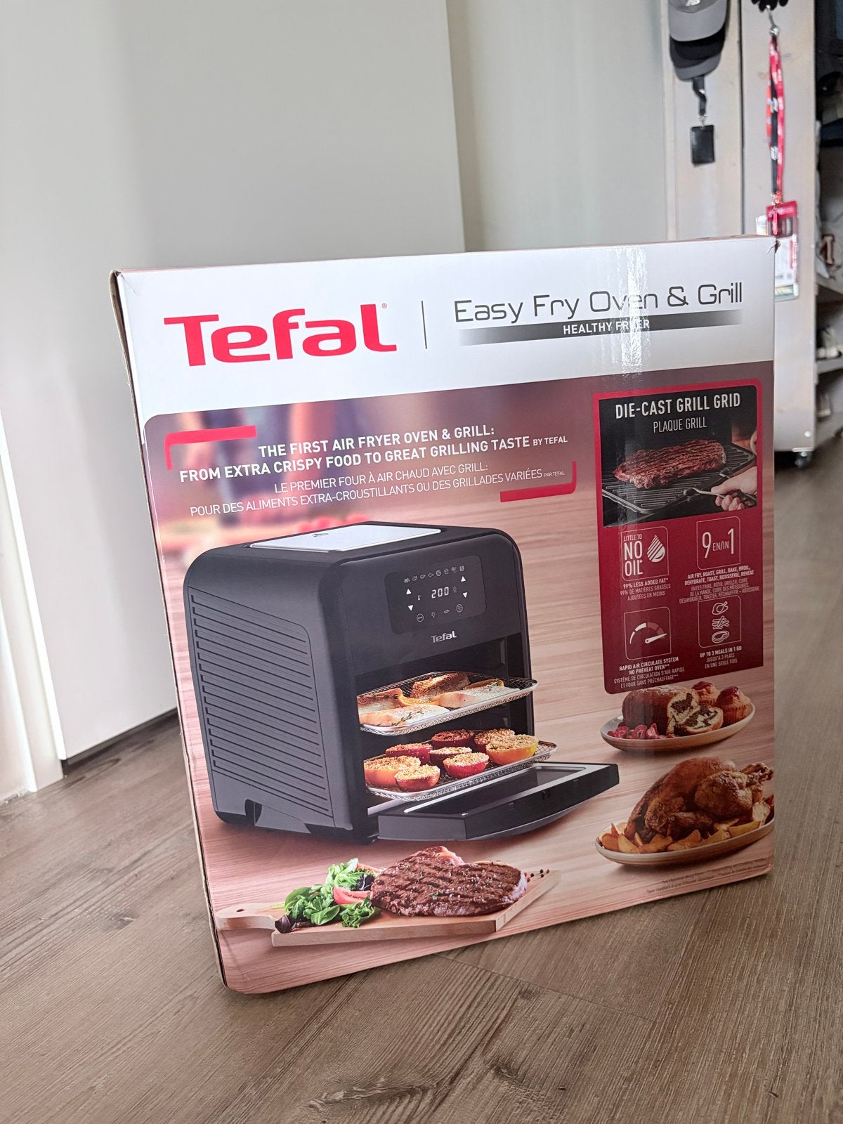 Tefal Easy Fry Oven & Grill, Ophalen, Zo goed als nieuw, Airfryer, 1500 gram of meer