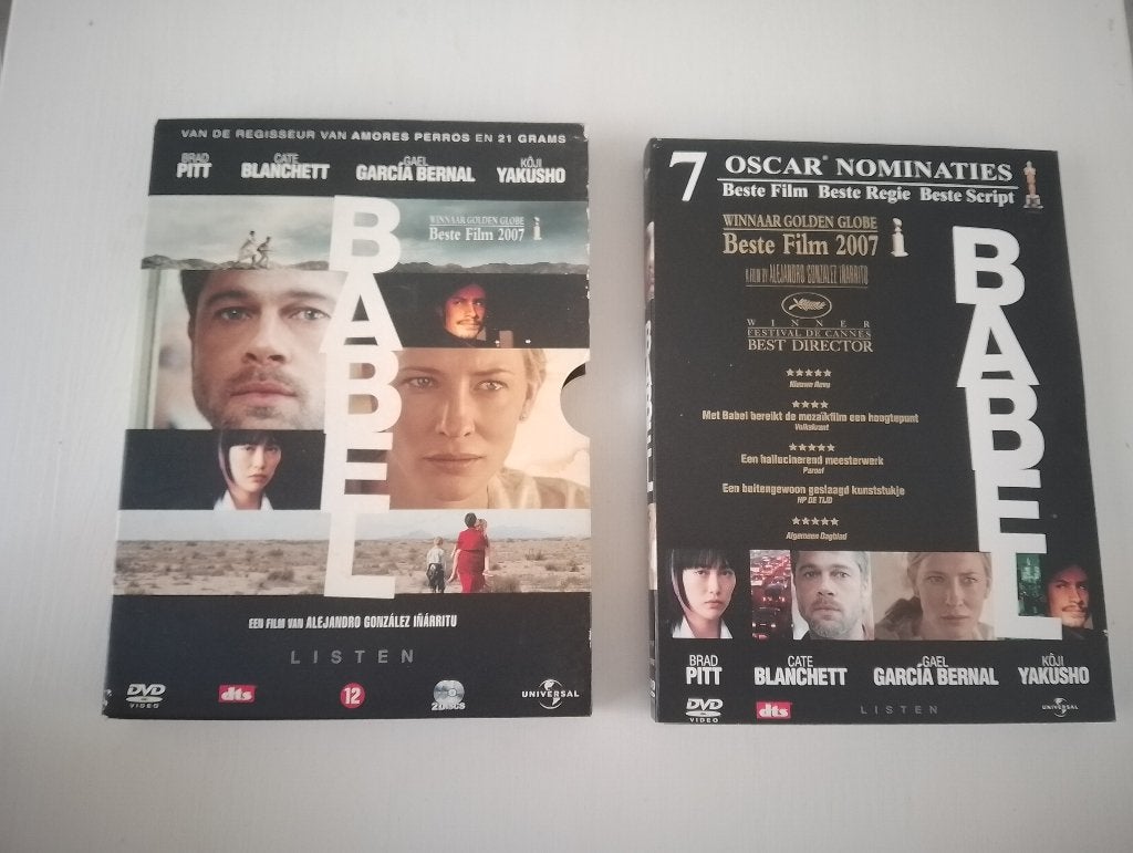 Babel - DVD, Cd's en Dvd's, Alle leeftijden, Ophalen of Verzenden, Zo goed als nieuw