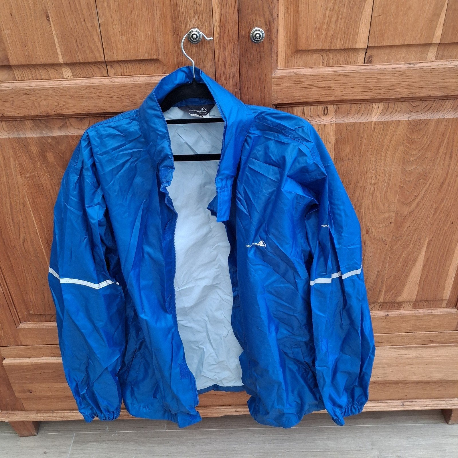 Mountainpeak Regenjas - Blauw - Maat M, Ophalen of Verzenden, Zo goed als nieuw, Mountainpeak