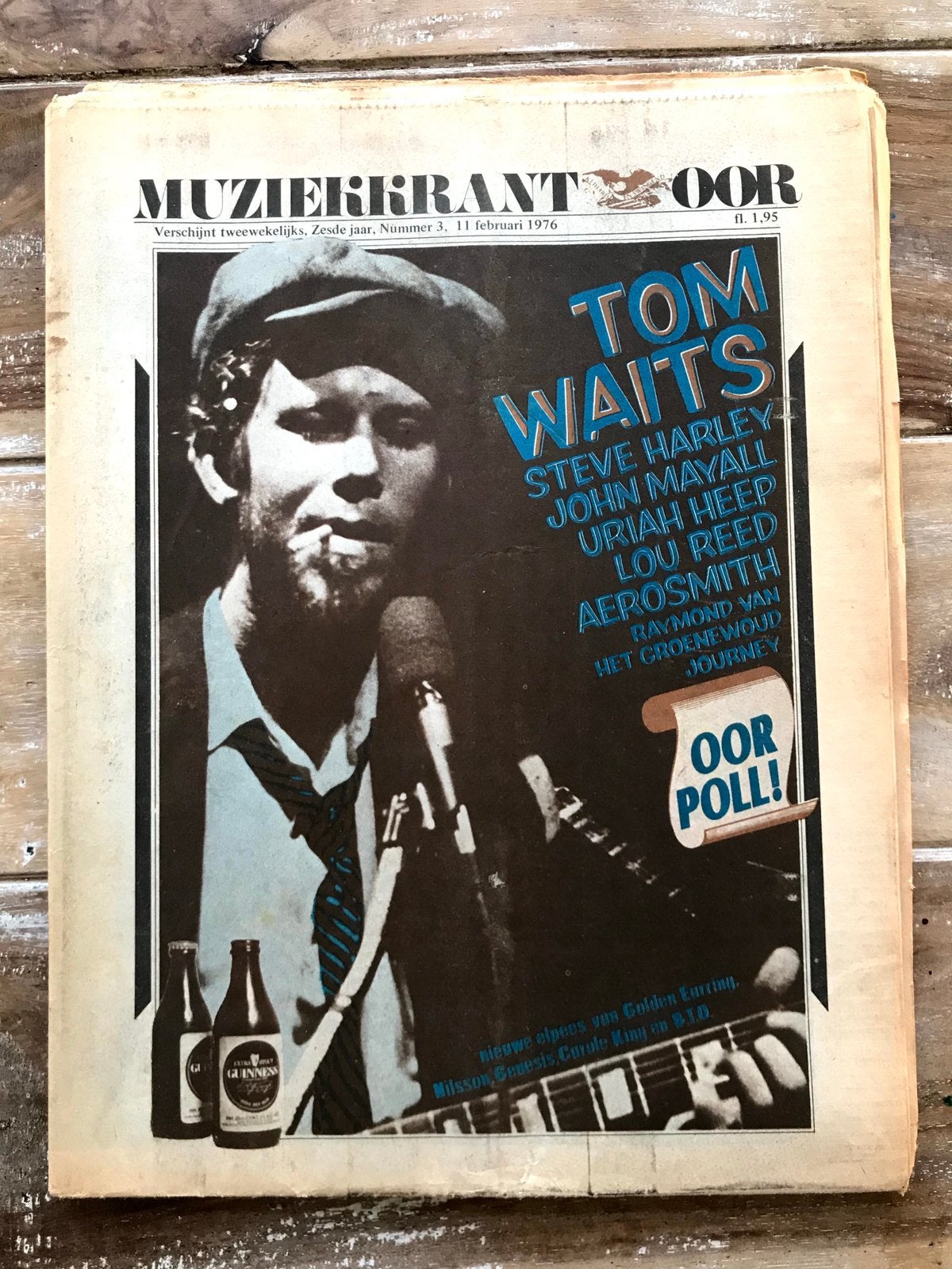 Muziekkrant OOR 1976 JOURNEY Uriah Heep JOHN MAYALL Pussycat, Ophalen of Verzenden, Zo goed als nieuw, Muziek, Film of Tv