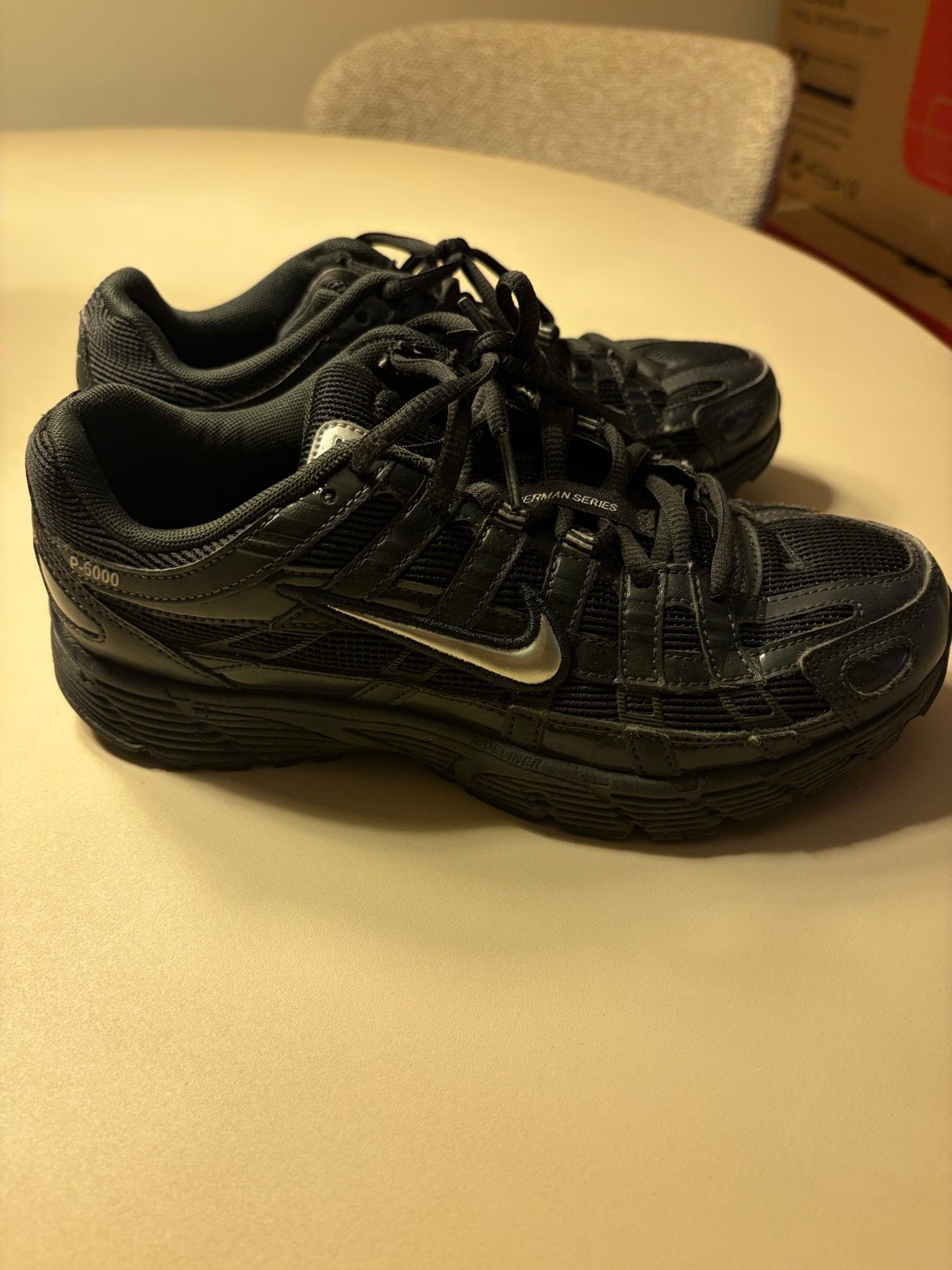Nike P-6000 Zwart Wit Heren Sneakers Maat 38, Kleding | Heren, Ophalen, Gedragen, Zwart, Sneakers of Gympen