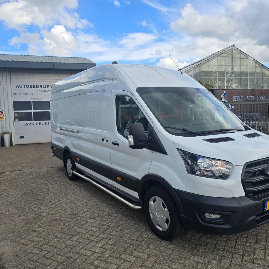 Ford TRANSIT 350 130pk L4H3 Trend RWD  **   Rijklaar **, 1995 cc, Huisgarantie, Met garantie (alle), Wit