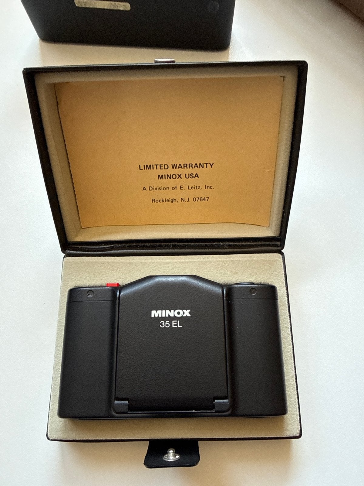 Minox 35 EL Compact Camera met originele doos, Ophalen of Verzenden, Gebruikt, Compact, Overige Merken