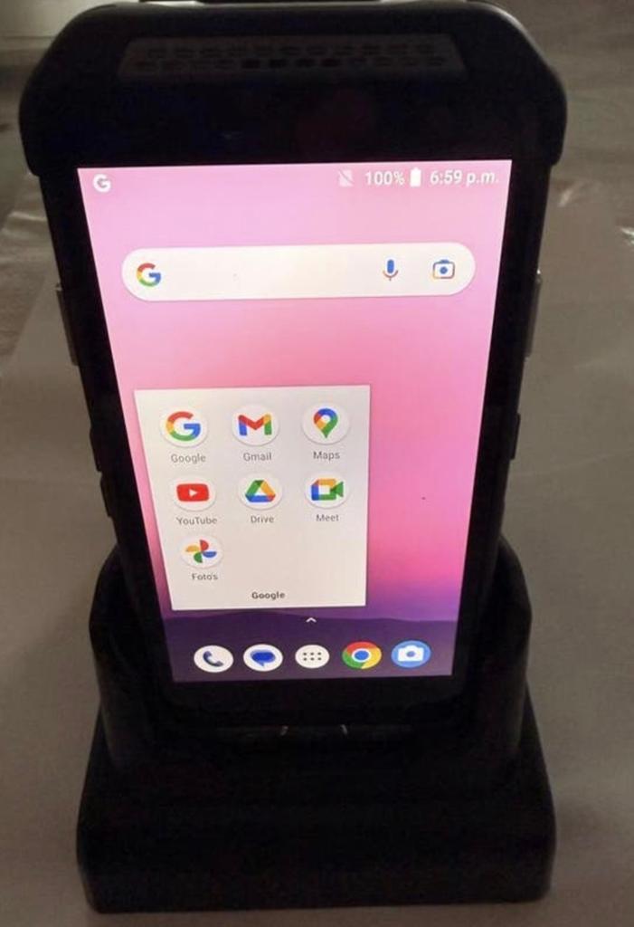 Point Mobile PM85 + Dock IP67 - Robuuste Android PDA, Ophalen, Zo goed als nieuw