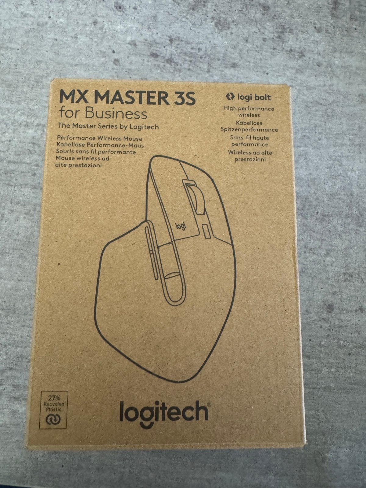Logitech MX Master 3S for Business – Nieuw in doos, Computers en Software, Muizen, Ophalen of Verzenden, Zo goed als nieuw