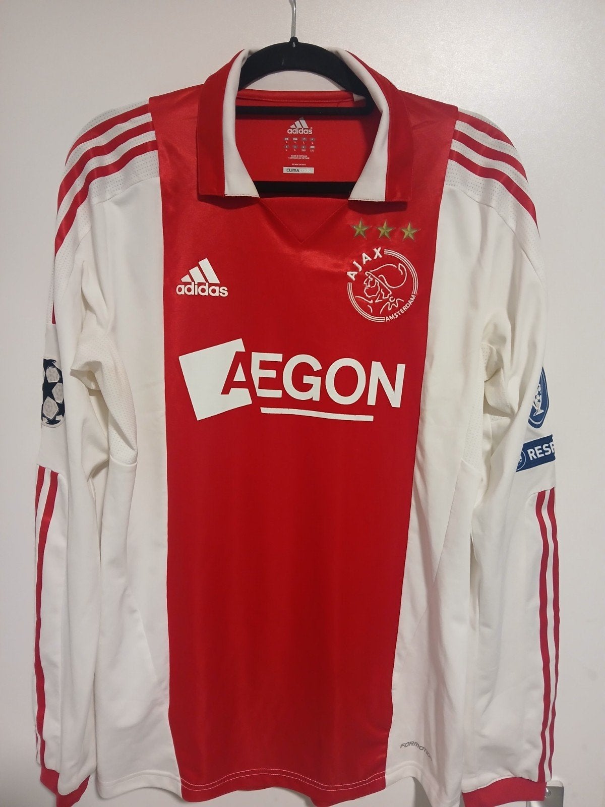 Ajax shirt 2011 #23 Ozbiliz Champions League match issued, Ophalen of Verzenden, Gebruikt, Ajax, Shirt