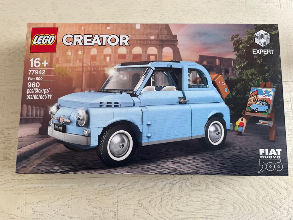LEGO 77942 Fiat 500 Blauw, Lego, Nieuw, Ophalen of Verzenden, Ongeopend/sealed