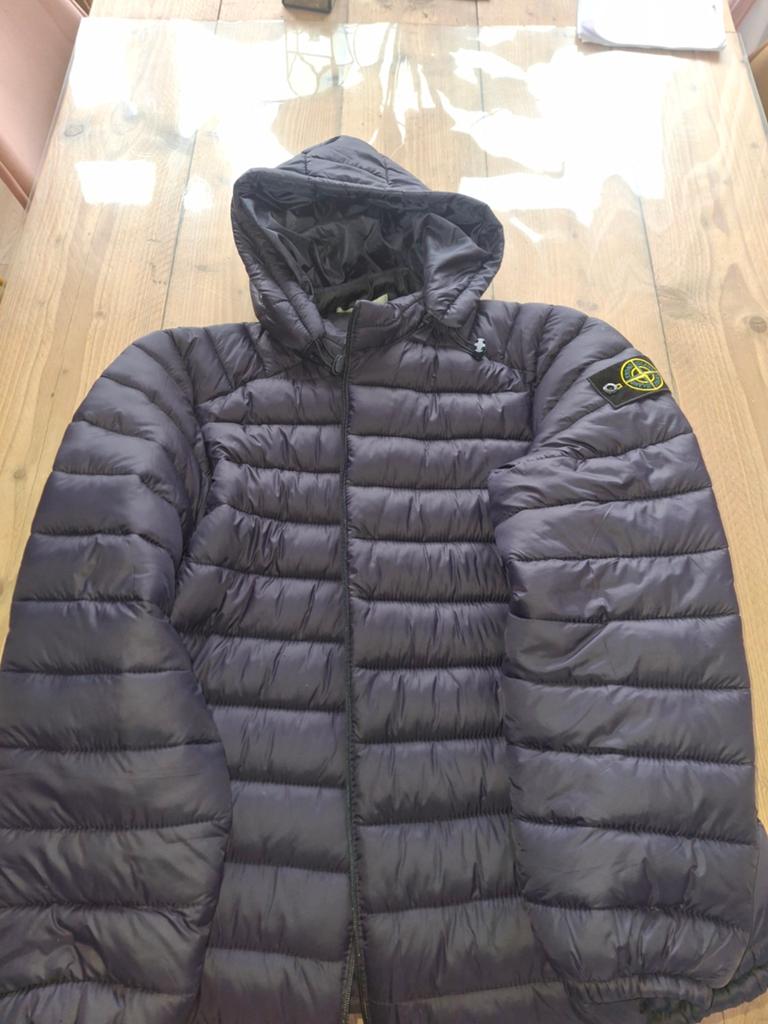 Stone island jas maat xl, Ophalen of Verzenden, Zo goed als nieuw, Blauw