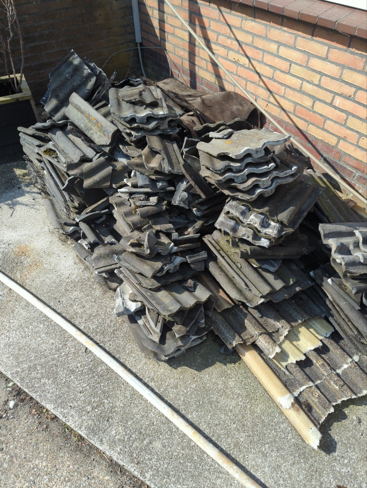 Restpartij Friese snel Dekkers ca 150 hele, Doe-het-zelf en Verbouw, Ophalen, Gebruikt, Steen of Klei, 15 m² of meer