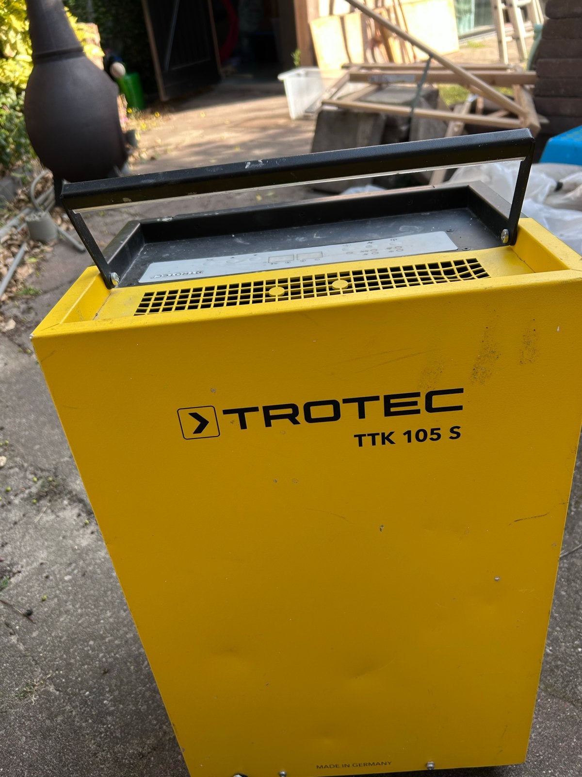 Trotec TTK 105 S Industriële Luchtontvochtiger, Doe-het-zelf en Verbouw, Ophalen, Gebruikt, Afzuiger