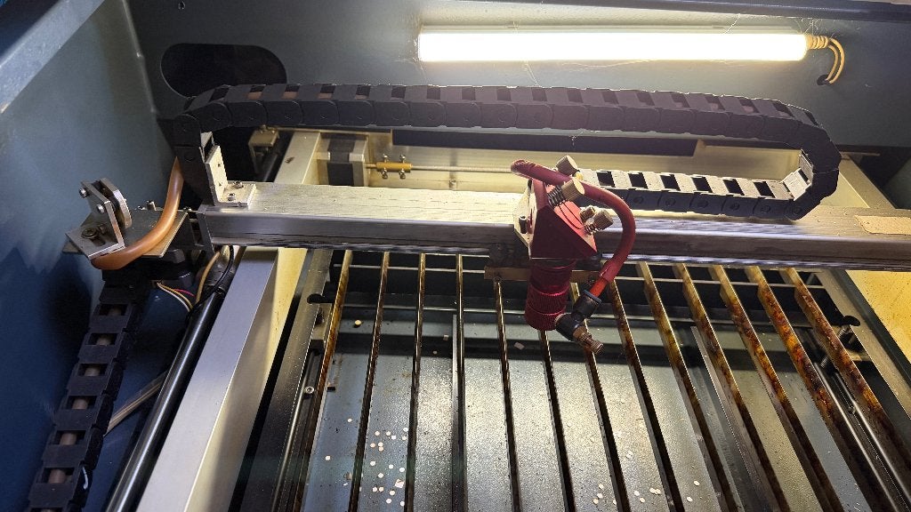 MQ4040-60W laser cutter / graveer - defect, Ophalen, Gebruikt