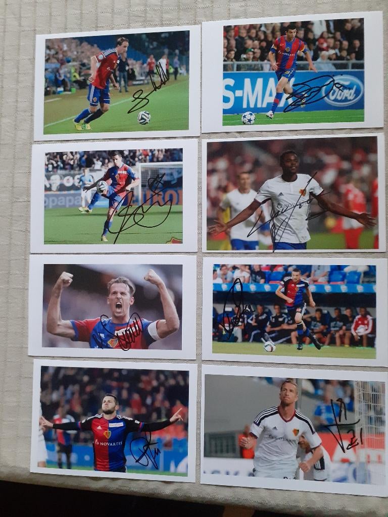 278 getekende foto's van 23 Europese voetbalploegen, Ophalen of Verzenden, Zo goed als nieuw, Buitenlandse clubs, Spelerskaart