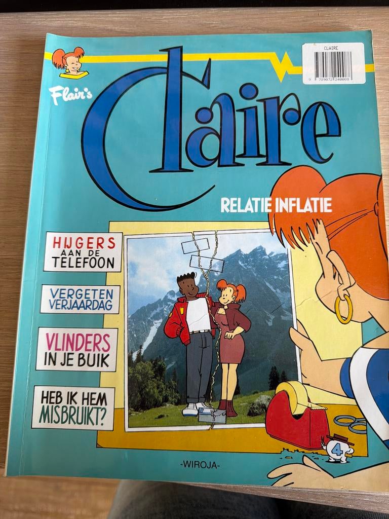 Flair's Claire - Relatie Inflatie - Vintage Tijdschrift, Ophalen of Verzenden, Gelezen, Damesbladen