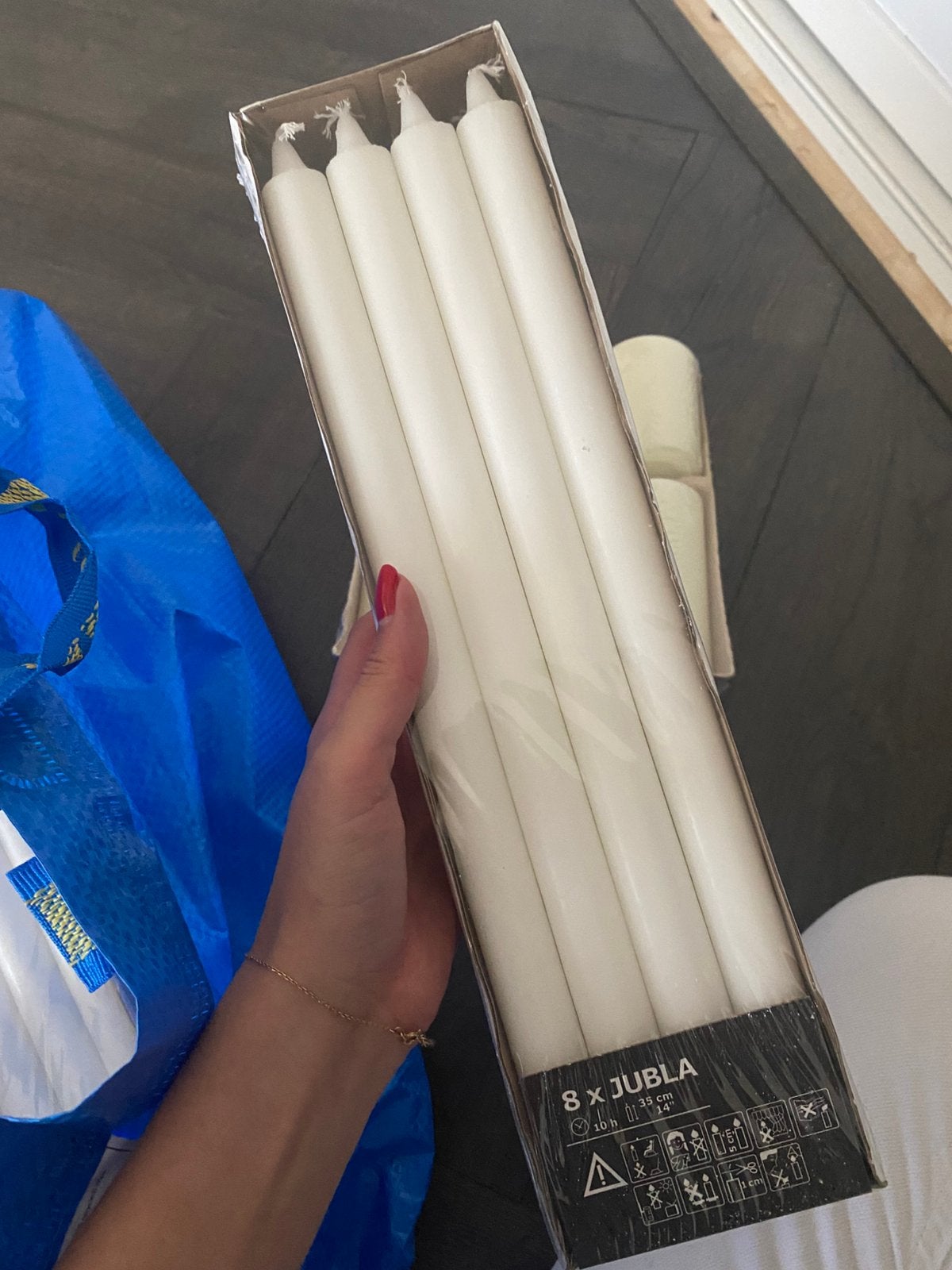 Ikea kaarsen Jubla, Ophalen of Verzenden, Nieuw, Overige materialen, Minder dan 25 cm
