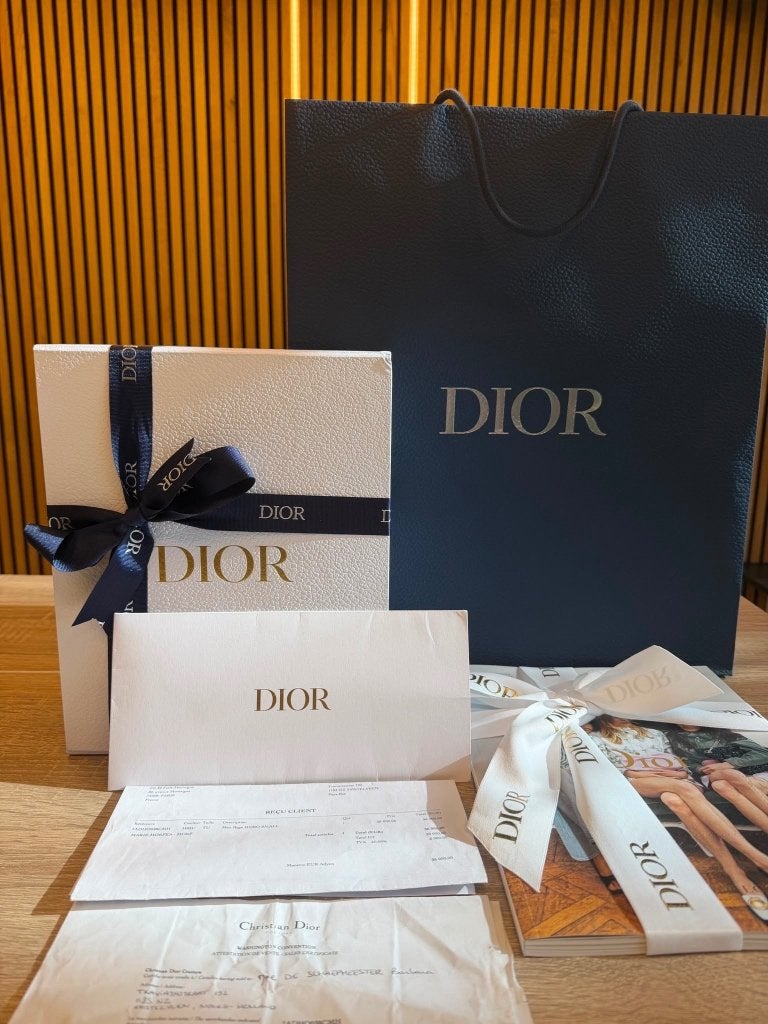 Originele Dior Himalaya Small Hobo - Nieuwprijs €36.000!, Dior, ., Wit, Ophalen of Verzenden