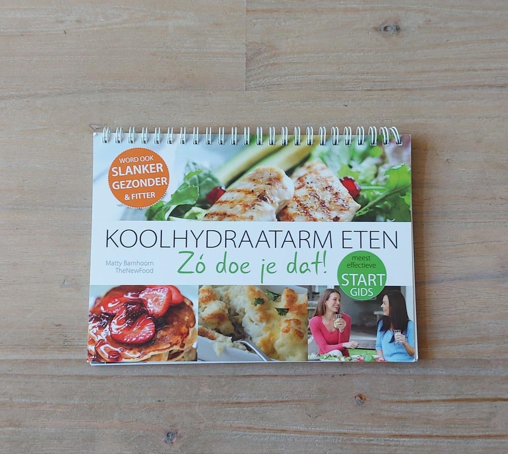 Matty Barnhoorn - STARTGIDS koolhydraatarm eten, Boeken, Kookboeken, Gelezen, Ophalen of Verzenden