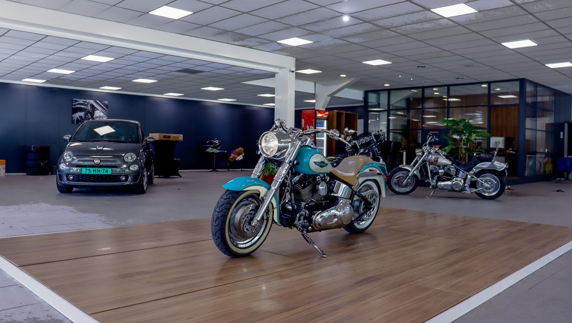 Harley Davidson Chopper 88 FLSTF Fat Boy Fatboy 100 annivers, Kuperuscars@gmail.com, Chopper, Bedrijf, Lange akkers 2
5563BT  Westerhoven, NL