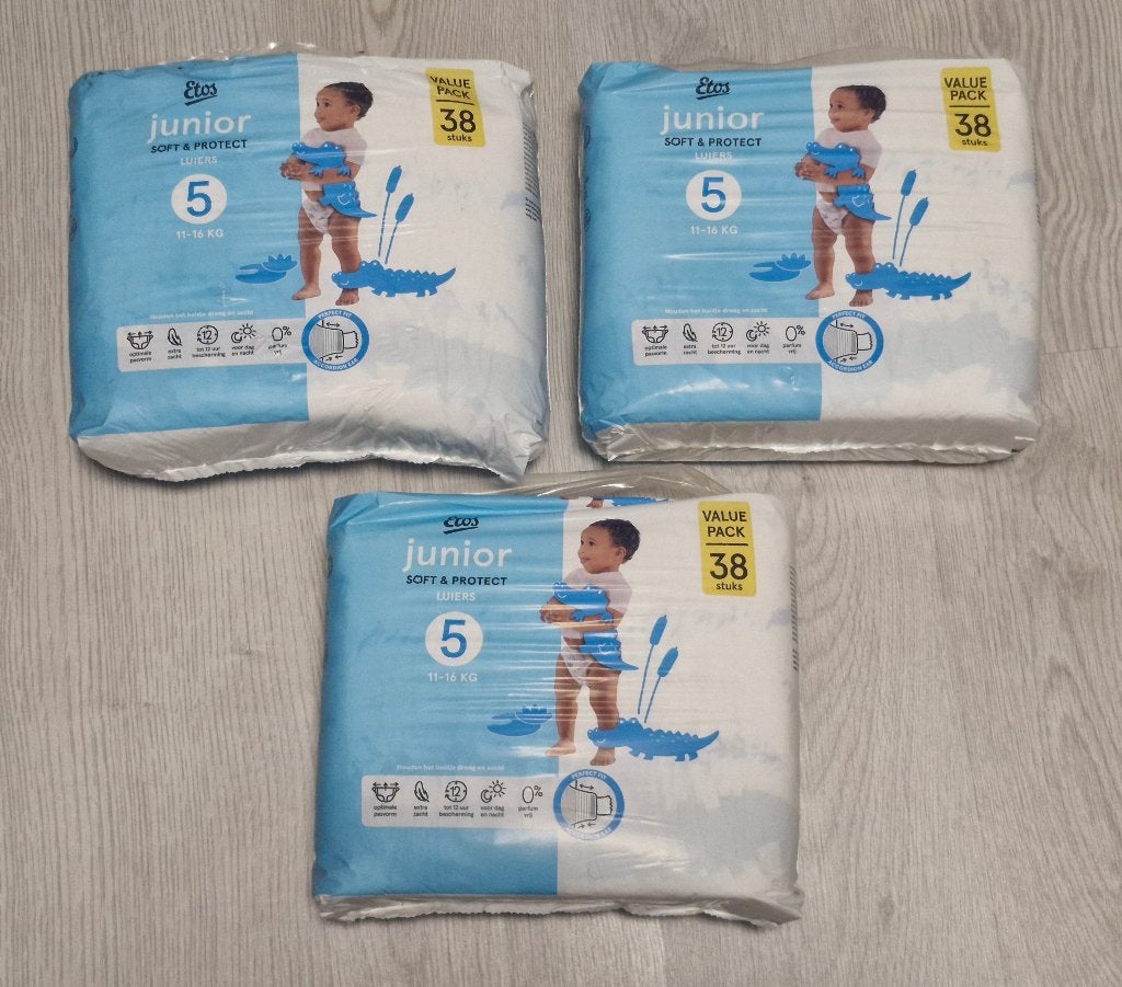 luiers 3 pakken plus gratis extra losse luiers/luierbroekjes, Ophalen, Nieuw, Overige typen