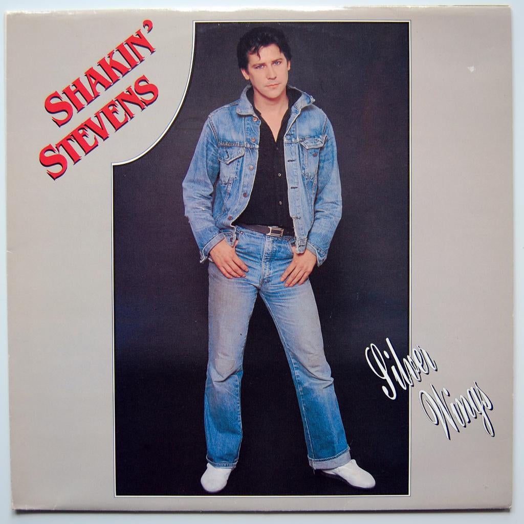 Shakin' Stevens – Silver Wings, Cd's en Dvd's, Vinyl | Pop, 1980 - 1989, Ophalen of Verzenden, Zo goed als nieuw, Inclusief binnenhoes