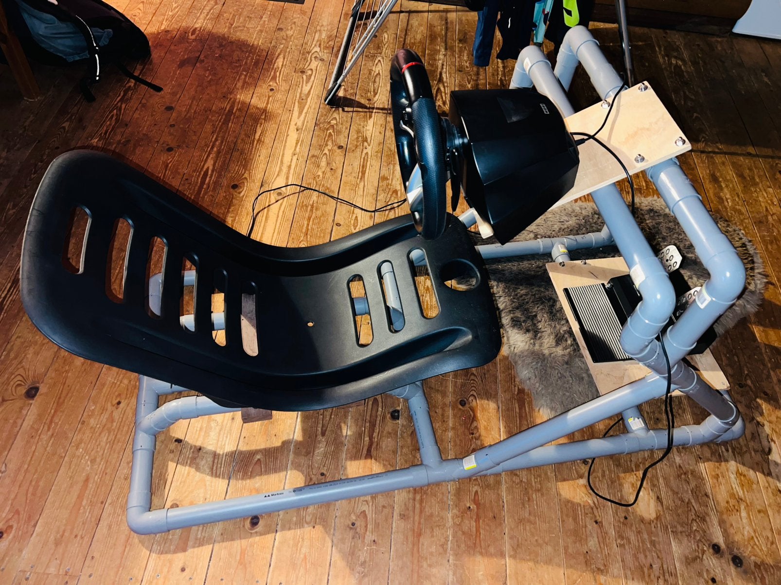 Racestoel + stuurtje en pedalen, Ophalen, Playseat of Racestoel, PlayStation 4