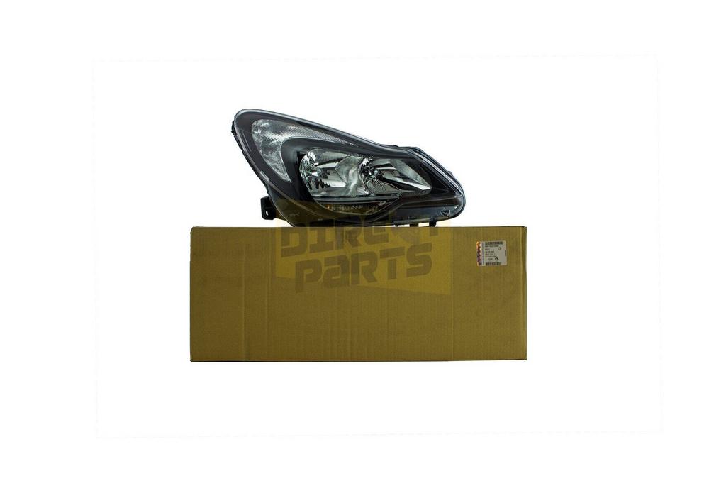 Opel Corsa D Koplamp Rechts zwart Origineel! 95510688, -, Verzenden, -, Opel