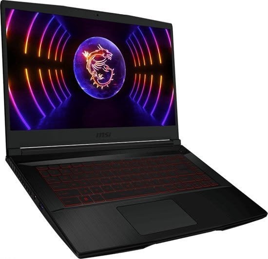 MSI gaming  laptop I5 12th gen, Met videokaart, 2 tot 3 Ghz, Zo goed als nieuw, Gaming