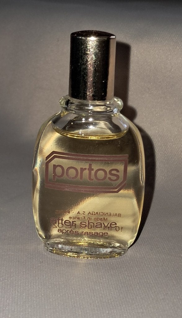 Volle parfum mini - Balenciaga portos afthershave, Ophalen of Verzenden, Zo goed als nieuw, Miniatuur, Gevuld