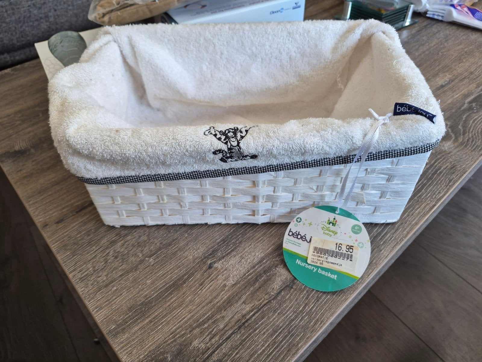 Nieuw mandje  tijgertje bebe you, Ophalen of Verzenden, Nieuw, Overige typen