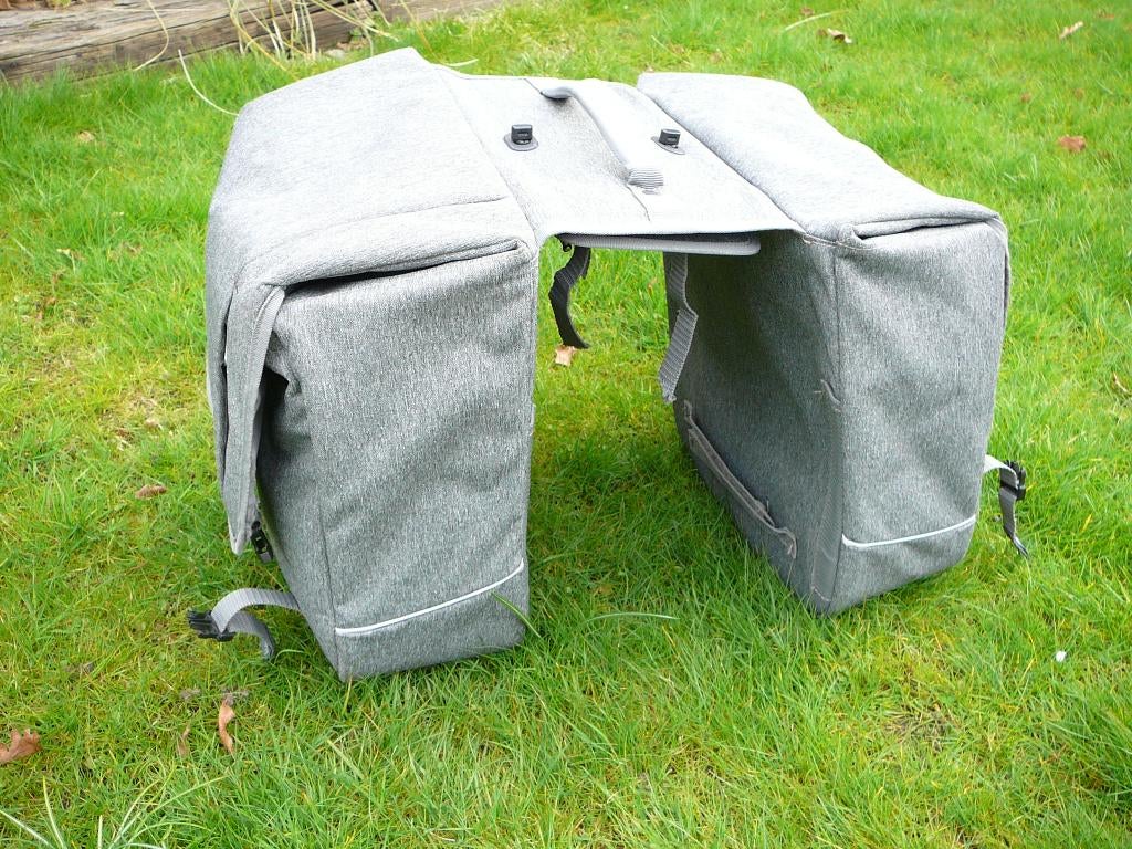 dubbele Fietstassen, Fietsen en Brommers, Fietsaccessoires | Fietstassen, Ophalen of Verzenden, Gebruikt, NEW LOOKS