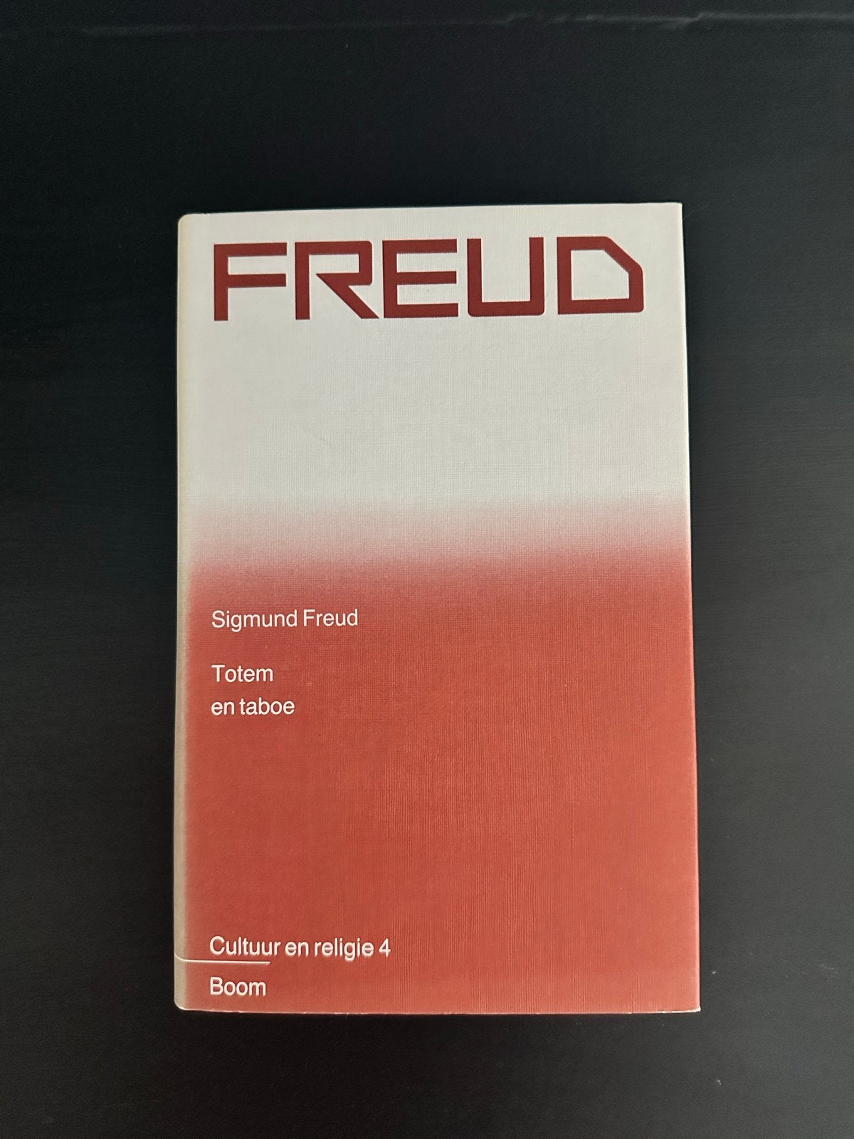 Sigmund Freud - Totem en taboe (Cultuur en religie 4), Boeken, Psychologie, Ophalen of Verzenden, Zo goed als nieuw, Klinische psychologie