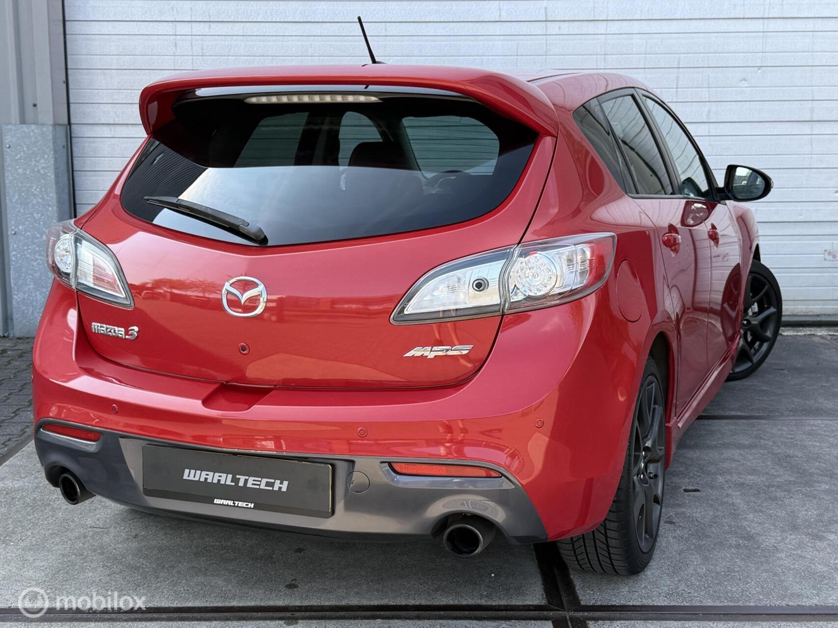 Mazda 3 2.3 DiSi Turbo MPS, Auto's, Voorwielaandrijving, Euro 5, Gebruikt, Zwart