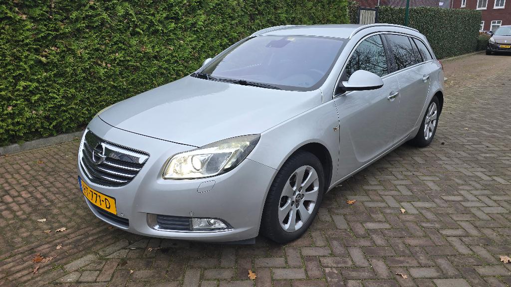 Opel Insignia 1.6 Turbo Ecotec 180pk 2009 Grijs, Auto's, Opel, Euro 5, Zwart, 4 cilinders, 179 pk
