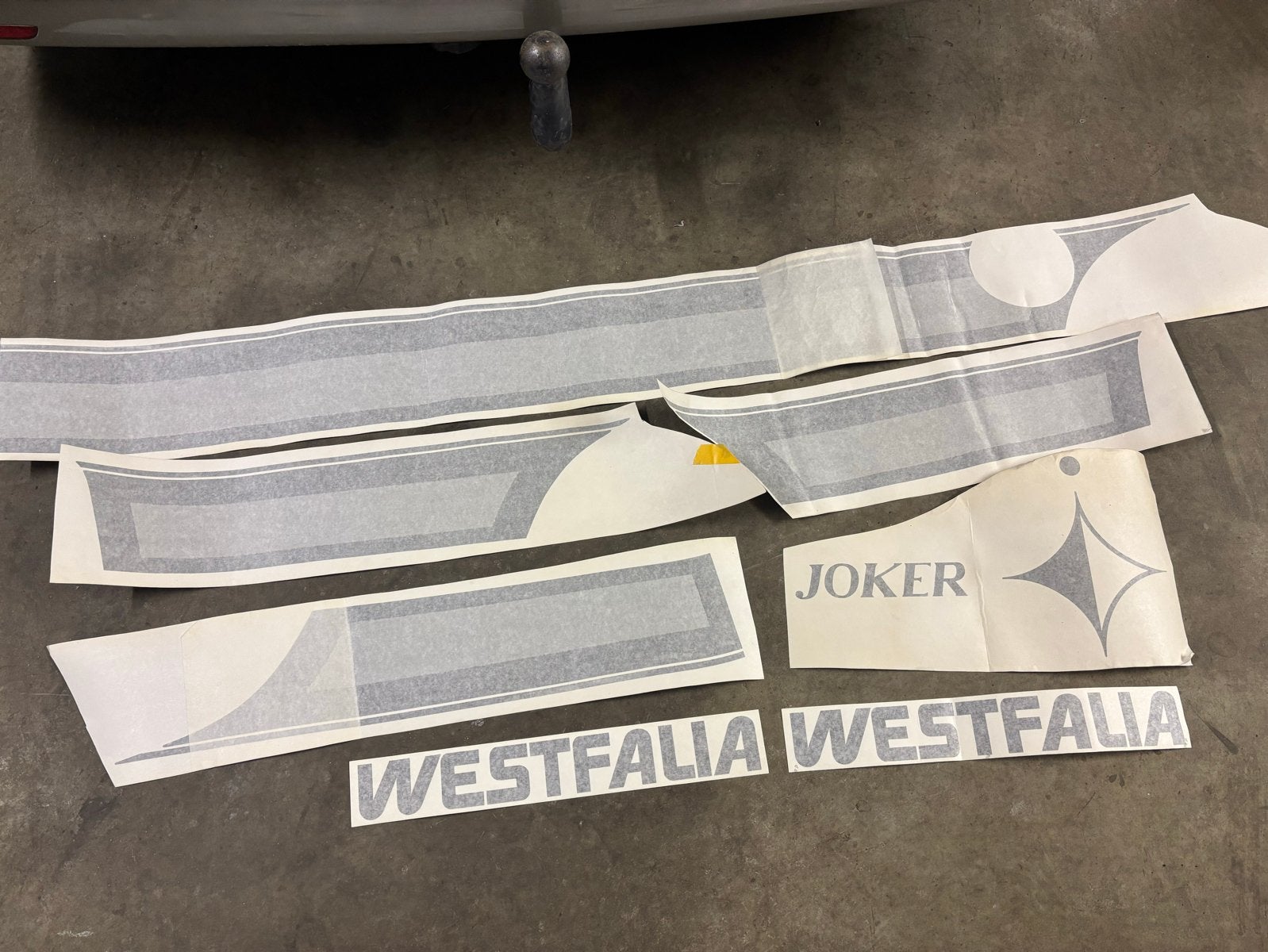 VW T3 Westfalia Joker Camper Stickers / striping, Auto diversen, Ophalen of Verzenden, VW, VW, VW
