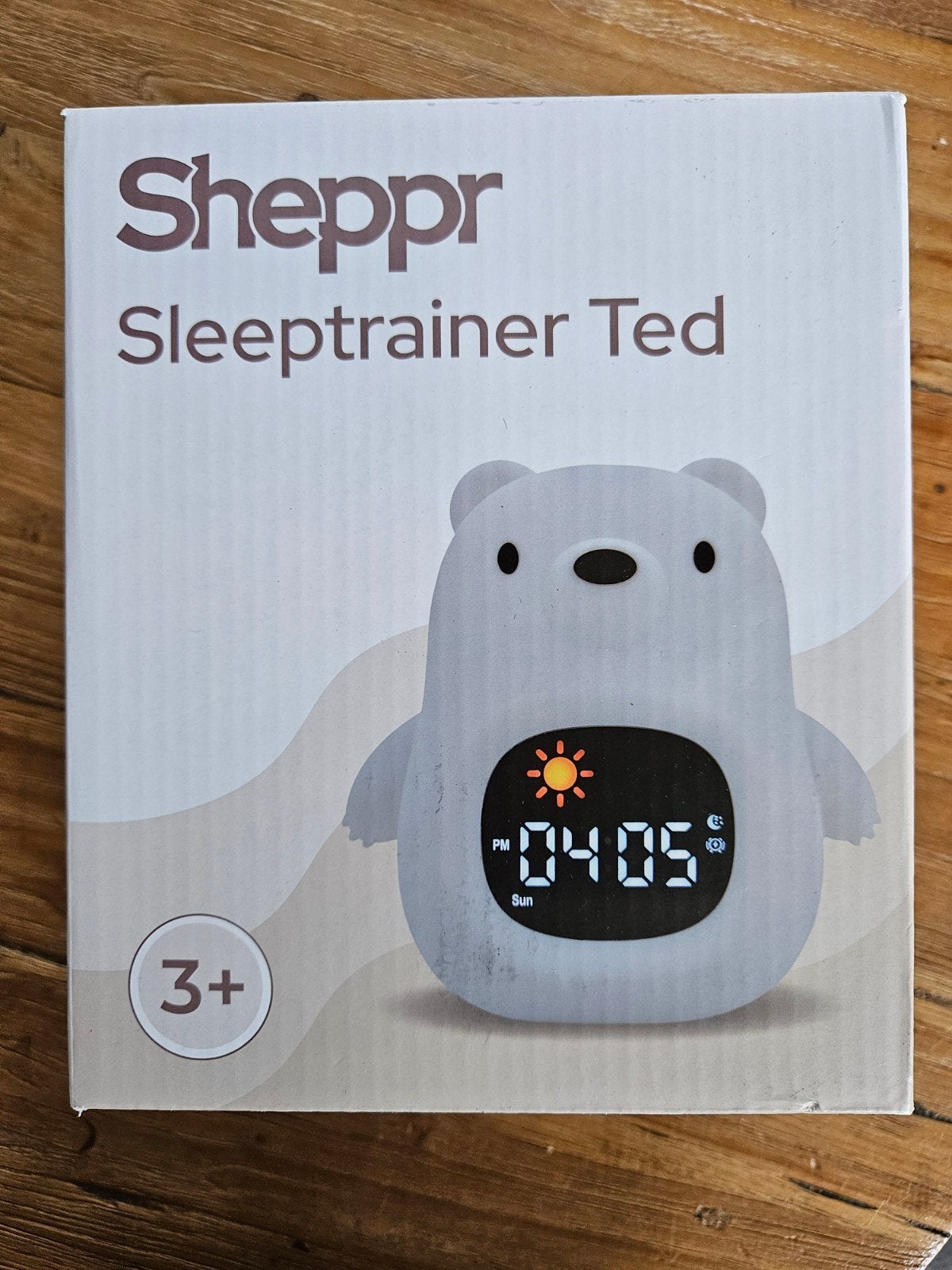 Sheppr Sleeptrainer Ted - Slaaptrainer en Nachtlampje, Ophalen, Nieuw, Digitaal