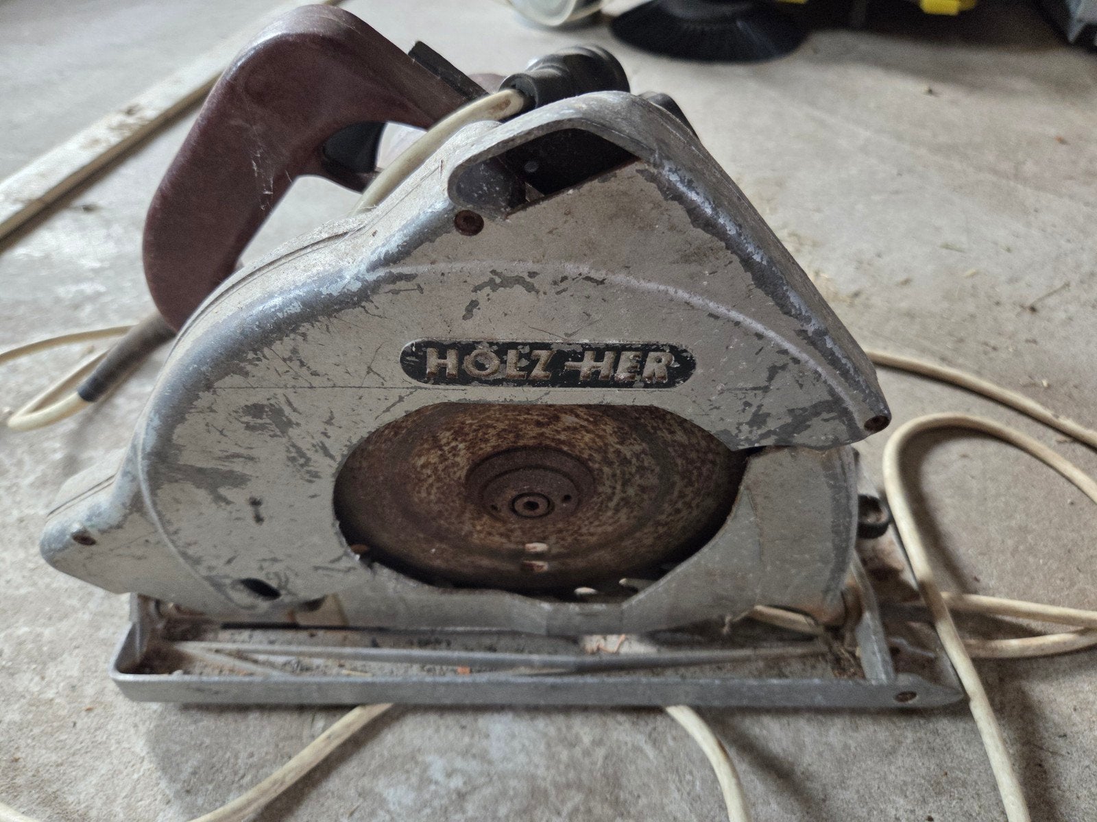 holz-her machine 1500w oude handzaag, Ophalen, Gebruikt, 1200 watt of meer, Holz-Her