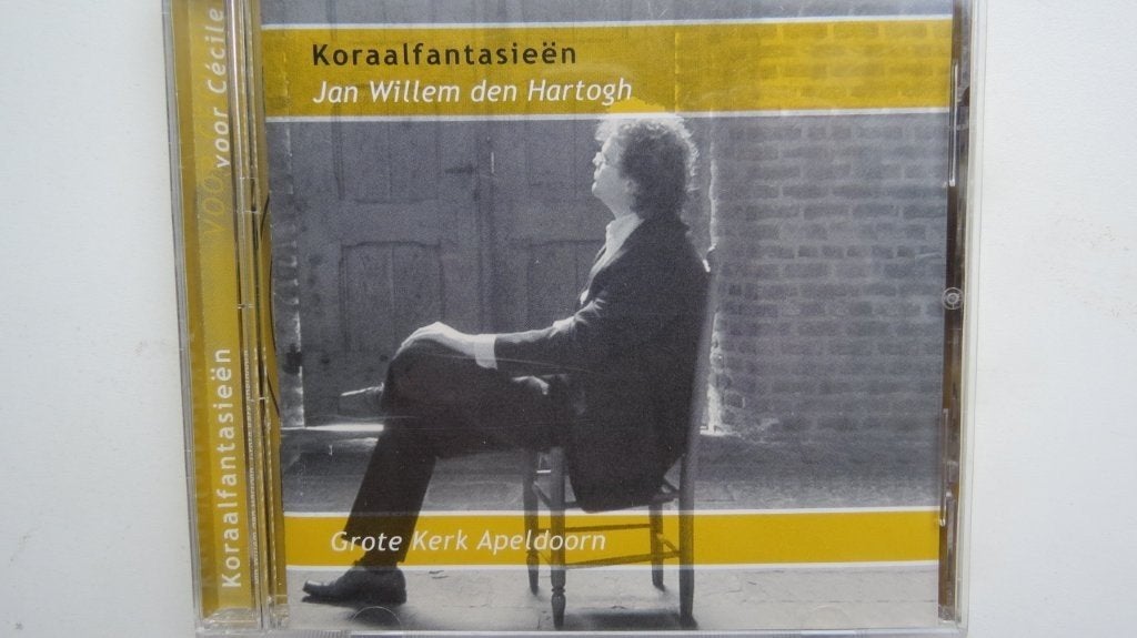 Cd orgel: Jan Willem den Hartogh, Koraalfantasieën Apeldoorn, Ophalen of Verzenden, Zo goed als nieuw, Gospel