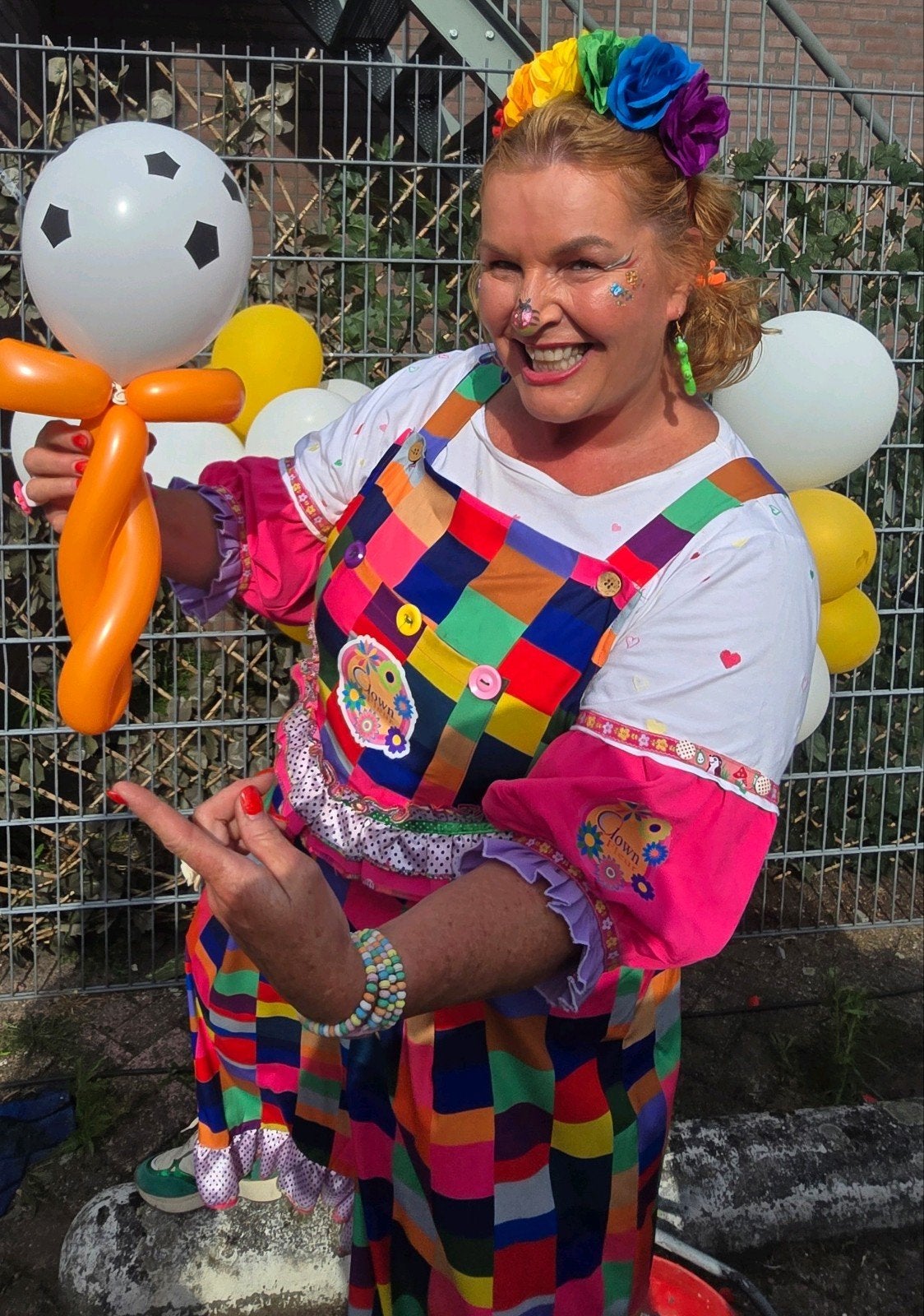 Kinderentertainer. Clown voor KINDERFEESTJE.Zakelijk/Privé, Ophalen of Verzenden, Nieuw, Oranje of Koningsdag