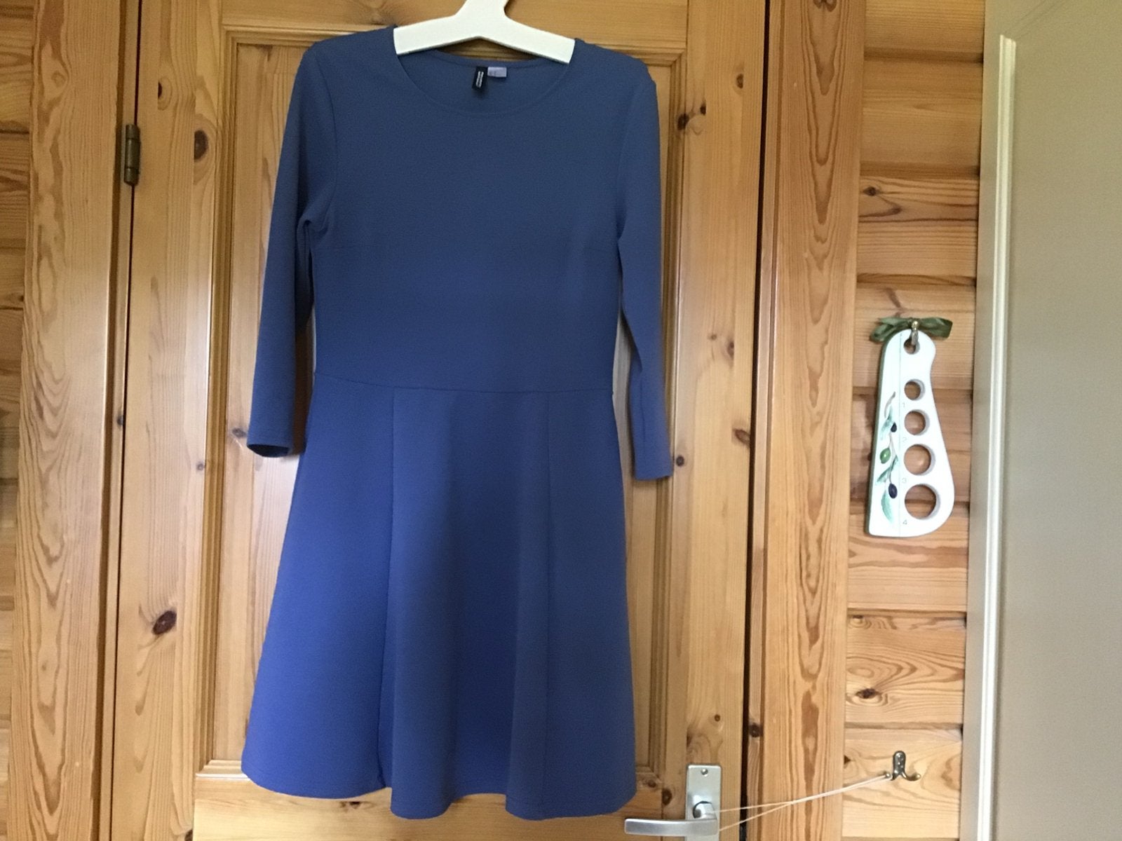 Jurk blauw H&M divided 38 klok vallend, Kleding | Dames, Maat 38/40 (M), Blauw, Ophalen of Verzenden, Zo goed als nieuw