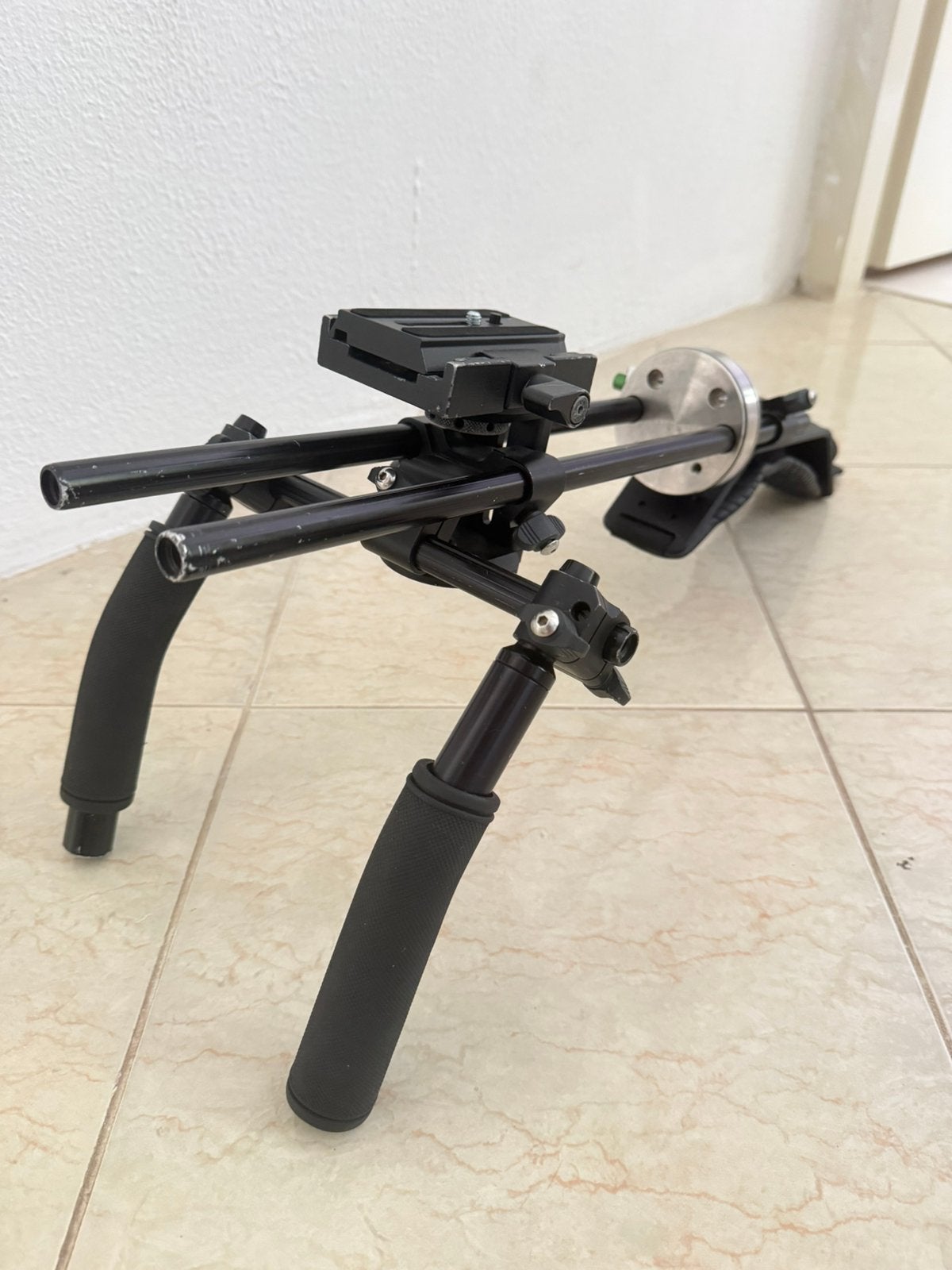 Cambo CS-STYX HDSLR/DV Shoulder Rig, Ophalen of Verzenden, Gebruikt, Met handvat, Overige merken