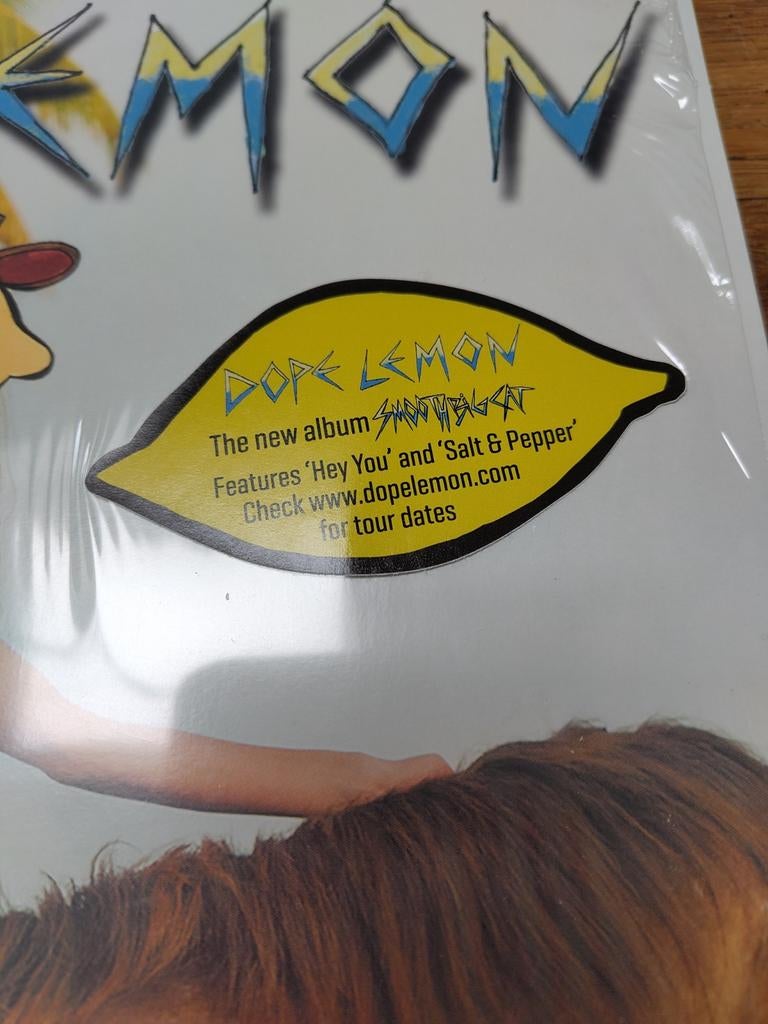 Dope lemon vinyl, Picture disc, Ophalen of Verzenden