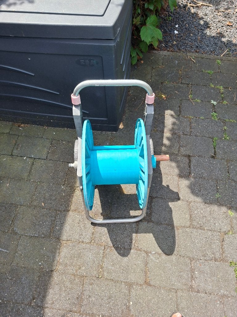 Gardena tuinslangwagen, Ophalen, Gebruikt, Tuinslanghaspel